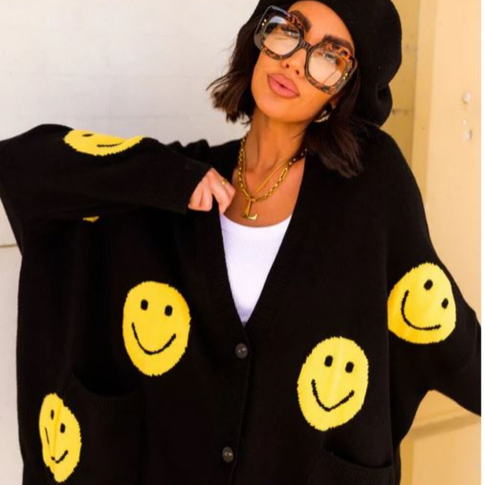 DRESSED IN LALA The Most Fun Oversized Cardigan